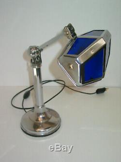 LAMPE PIROUETT DE BUREAU art déco 1930 en très bon état + ETIQUETTE SOUS LE PIED