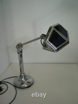 LAMPE PIROUETT DE BUREAU art déco 1930 en très bon état hauteur est réglable d