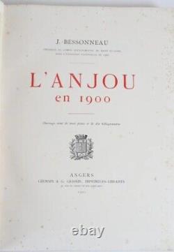 LIV. BESSONNEAU J. L'Anjou en 1900 Relié, très bon état