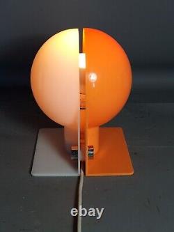 Lampe Sirio par Brazzoli et Lampa pour Guzzini Design 70s Très bon état SB