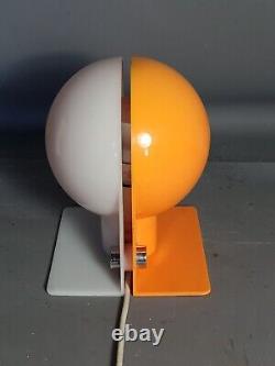 Lampe Sirio par Brazzoli et Lampa pour Guzzini Design 70s Très bon état SB