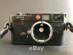 Leica M6 noir 0.72 N°1991142 très bon état