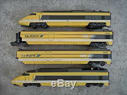 Lima Ref 149711 Coffret Tgv La Poste En 4 Elements Tres Bon Etat