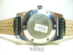 Lip Nautic 3 Montre Vintage Plongee 1970's Tres Bon Etat Old Diver Watch Acier
