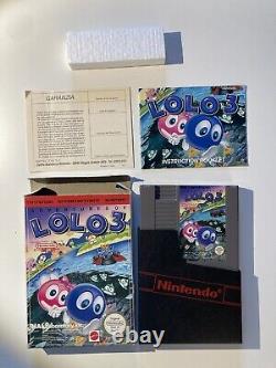 Lolo 3 Nintendo Nes Très Bon État