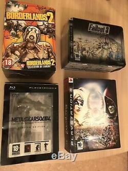 Lot 4 Collector Ps3 Complets Lot Exceptionnel -Très Bon État -FR Voir Photos