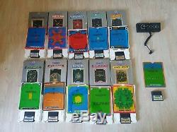 Lot de 11 jeux Vectrex et 1 Manette le tout est en très bonne état