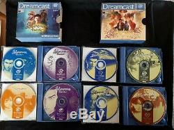 Lot de 85 Jeux de Console Dreamcast en très bon état et tous complets