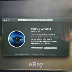 MACBOOK RETINA 12 COULEUR GOLD TRES BON ETAT 250GB SSD macOS Catalina 10.15.4