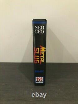 Metal Slug 1 Neo Geo Aes Snk Us Version Convert Tres Bon Etat Mvs 2 3 Softbox
