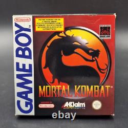 Mortal Kombat Nintendo Gameboy Complet PAL CIB Très Bon Etat