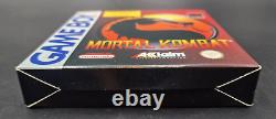 Mortal Kombat Nintendo Gameboy Complet PAL CIB Très Bon Etat