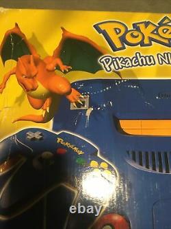 N64 Nintendo 64 pikachu en boite En tres Bon État peu servie Complètes