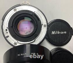 Nikkor 35mm f2 Ai-S Pour Nikon +pare-soleil Hn-3+bouchons Nikon. Très Bon État