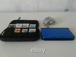 Nintendo 3DS XL Console Portable Bleu tres bonne état car peut utiliser
