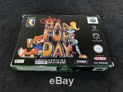 Nintendo 64 Conker's Bad Fur Day EUR Très Bon état