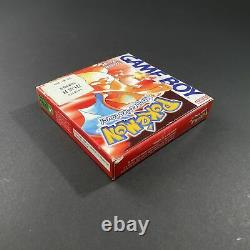 Nintendo Game Boy Pokemon Version Rouge NFRA Très Bon état