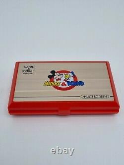 Nintendo Game and Watch Mickey et Donald en boite très bon état version jap