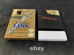 Nintendo NES The Adventure Of Link Zelda II FAH Très Bon état