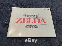 Nintendo NES The Legend Of Zelda FRA Très Bon état