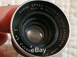 Objectif Taylor & Hobson Cooke Speed Panchro 25mm Inch f/2 Trés bon état