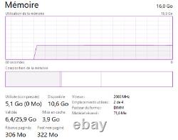 PC GAMER RTX 3080 ryzen 7 TUF 450 plus gaming ssd nvme 250 GB très bon état