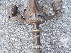 Paire de candelabre en bronze Ibis Napoleon 1er empire tres bon etat