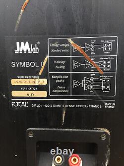 Paire de très bonnes enceintes années 90 JM Lab Symbol II Bon état