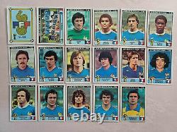 Panini ARGENTINA78 lot equipe de france tres bon etat