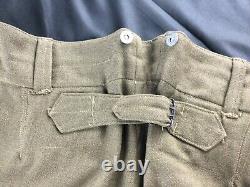 Pantalon culotte France datée 1939 très bon état d'origine WW2