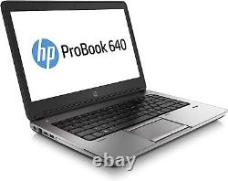 Pc portable HP 640 G1 i3-4000m 2.4ghz 8Go 512Go SSD 14 HD Wifi Webcam W10 pro
