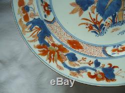 Plat En Porcelaine De Chine Imari 18 Eme Siecle Tres Bon Etat N° 2