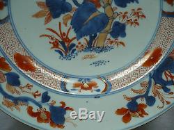 Plat En Porcelaine De Chine Imari 18 Eme Siecle Tres Bon Etat N° 2