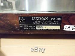 Platine Disque-vinyle Luxman Pd-284 Tres Bon Etat