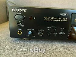 Platine Minidisc Sony MDS JE780 MDLP Net MD Très bon état ATRAC 3 Type-S