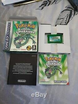 Pokémon Édition Émeraude (Game Boy Advance, 2005) très bonne état