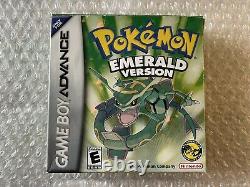 Pokemon Emerald Version / Game Boy Advance / Complet Tres Bon Etat USA