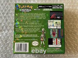 Pokemon Emerald Version / Game Boy Advance / Complet Tres Bon Etat USA