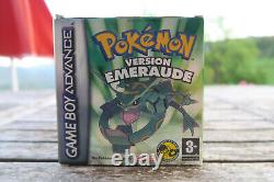 Pokemon Version Emeraude Authentique Game Boy Advance Très Bon état