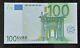 Rare Billet/banknote 100 Euro 2002 J. C. Trichet Finlande H002 Très Bon état