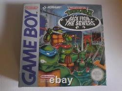RARE! Ninja Turtles 2 Back From The Sewers Pal FAH Game boy. Très bon état