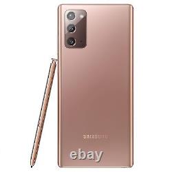 SAMSUNG Galaxy Note20 5G 256 Go Mystic Bronze Reconditionne Tres bon etat