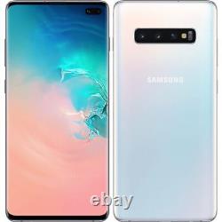 SAMSUNG Galaxy S10+ 128 Go Blanc Prisme Reconditionné Très bon etat