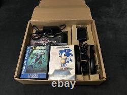 SEGA Megadrive Console Pack ecco The Dolphin + Sonic PAL Très Bon état