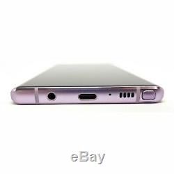 Samsung Galaxy Note9 Violet 128GB Smartphone débloqué GSM Très bon état