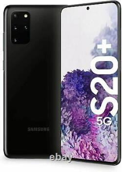 Samsung Galaxy S20 Plus 5G 128GB DS Noir très bon état Reconditionné A. A206