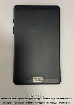 Samsung Galaxy Tab A 8 pouces 2019 SM-T290 WIFI Noir Sans Port Sim Très bon ét