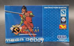 Second Samurai SEGA Megadrive Mega Drive Complet CIB PAL Très Bon Etat