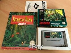 Secret of mana complet très bon état jeu console super nintendo snes collection