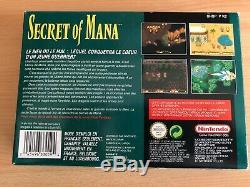 Secret of mana complet très bon état jeu console super nintendo snes collection